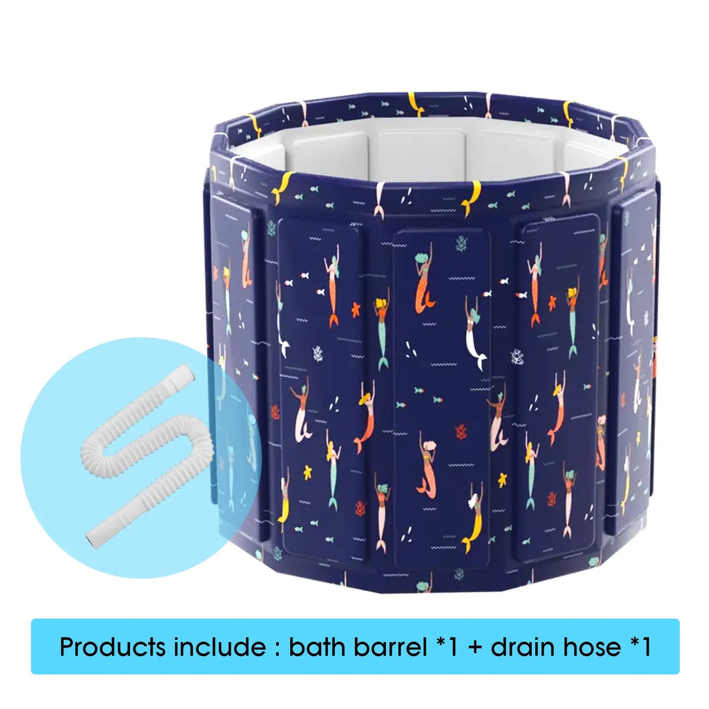 Foldable Bath Tub for Cozy Night Baths