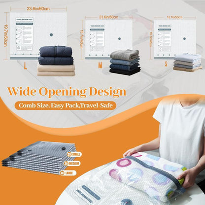 Cordless Travel Vacuum Bag