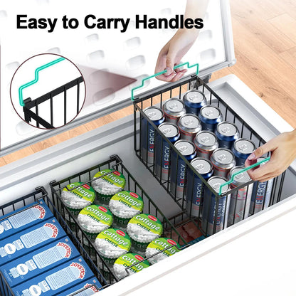 Stackable Wire Storage Baskets