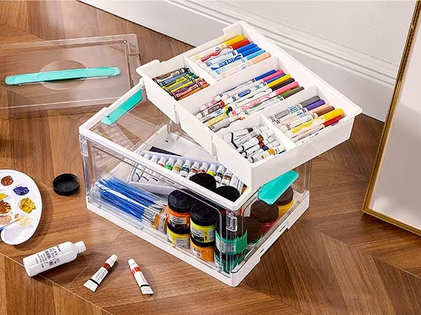 Clear Plastic Craft Organizers and Storage Box