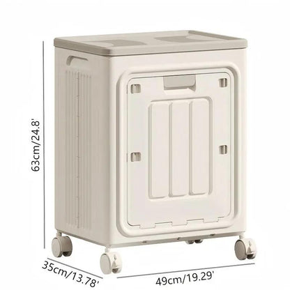 Laundry Basket with Wheels