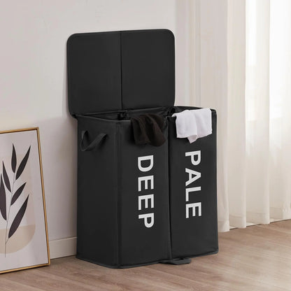 Large Laundry Hamper Basket with Removable inner Bags