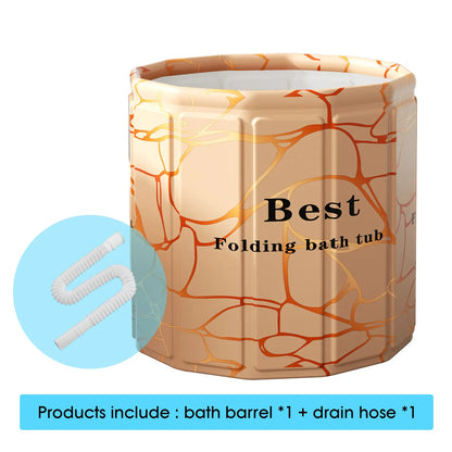 Foldable Bath Tub for Cozy Night Baths