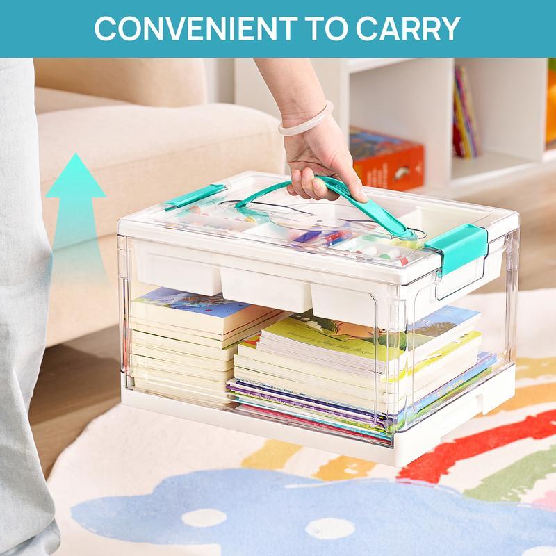 Clear Plastic Craft Organizers and Storage Box