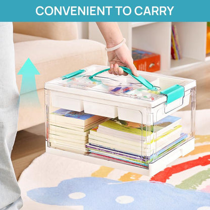 Clear Plastic Craft Organizers and Storage Box