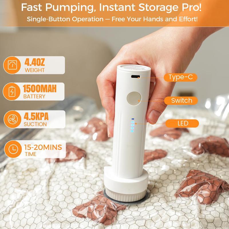Cordless Travel Vacuum Bag