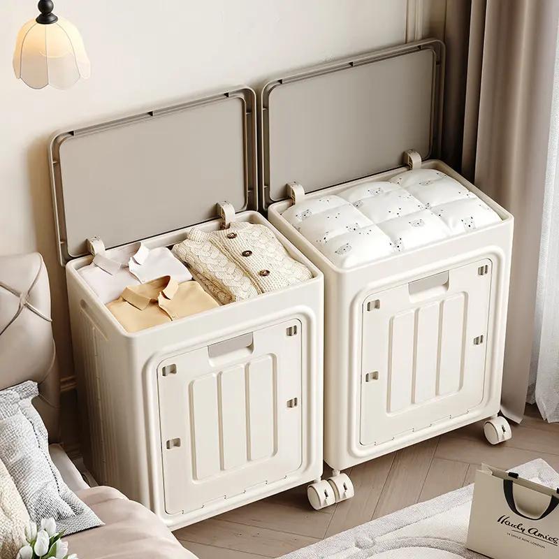 Laundry Basket with Wheels