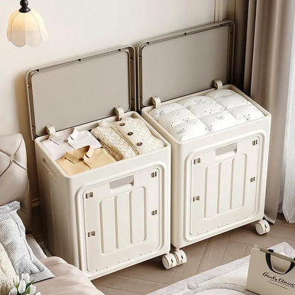 Laundry Basket with Wheels